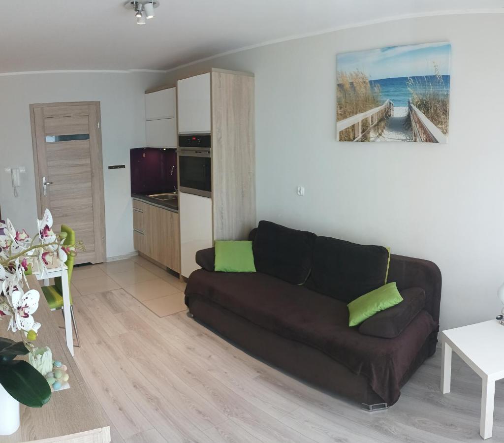 Apartament Zielona Wydma Łeba Buitenkant foto